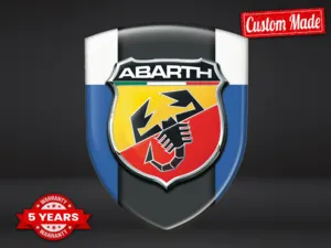 Fiat Abarth Adesivi Auto su Misura Tuning Professionale Regolabile